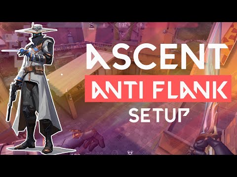 Cypher anti-flank setup in attack Ascent map | cypher in attack | cypher guide
