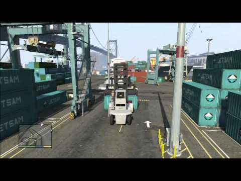 GTA V Missions: #28 Scouting The Port (Trevor)