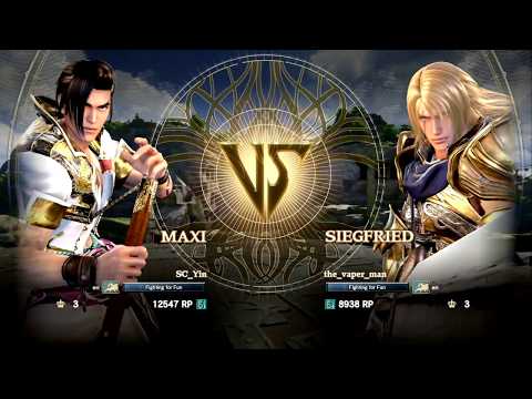 SoulCalibur VI - Yin (Maxi) vs  Silent Joel (Siegfried) [SCVI Network Test]