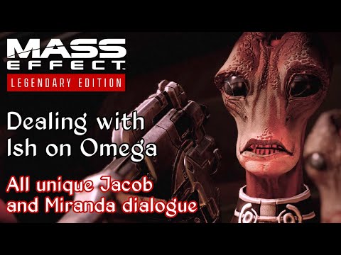 Mass Effect 2 - Omega: Packages for Ish - Unique Jacob and Miranda dialogue