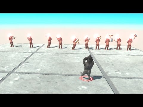 10 SMALL OGRE LORD MUTANT vs EVERY UNIT   Animal Revolt Battle Simulator