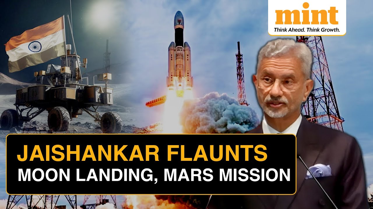 In Germany, Jaishankar Flaunts India’s Ability To Land On Moon, Carry Out Mars Mission | Watch