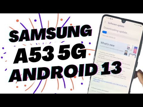 How to Update Samsung A53 5g to Android 13 One UI 5.0