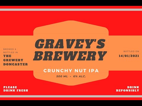 Gravey's Brewery - Crunchy Nut IPA V2