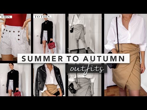 Summer to Fall Outfits: How to Transition Summer Pieces to Fall | by Erin Elizabeth