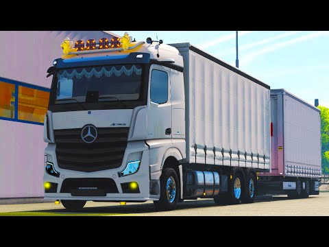 ETS2 | Mercedes Actros MP5 Tandem [1.39] | ProMods 2.51