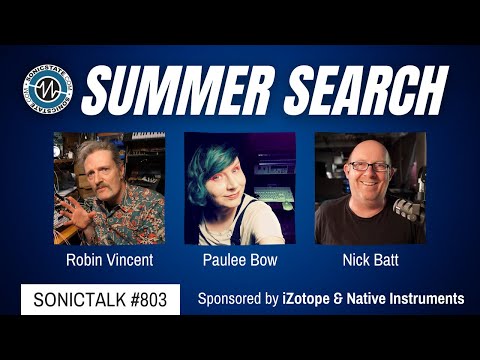 Sonic TALK 803 -Behringer 1273, The BeardyTron, Syncussion SY-1, and Youtube Search
