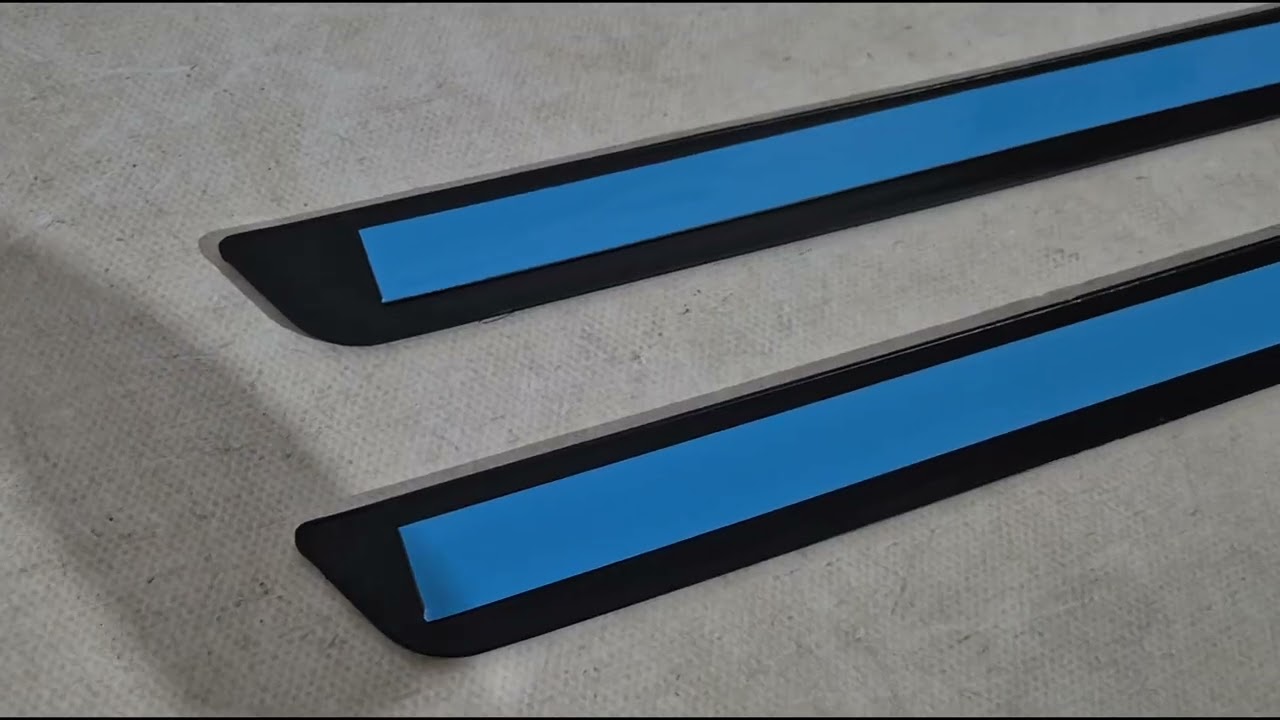 Citroen Berlingo 1996–2008 Carmos V4 kynnyslistat, ruostumaton teräs (2 kpl) Video 1