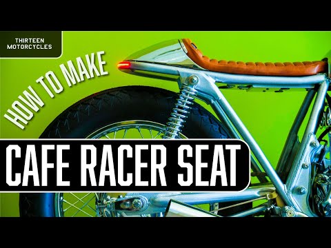 How to make a cafe racer seat
