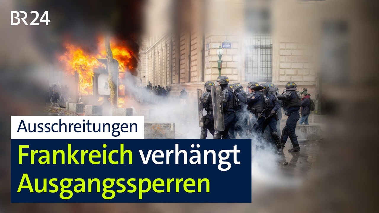Frankreich: Gewalt überschattet friedliche Proteste | BR24