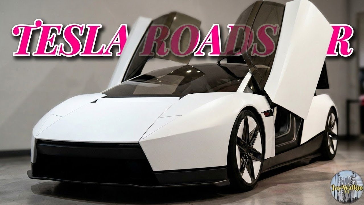 🚨 #Exclusive Look: “Flying Car”🚀 New Tesla Roadster ⚡️| Los Angeles, California [4K]🇺🇸