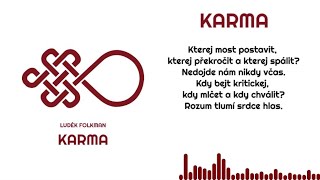 Video Luděk Folkman - Karma (Lyric video) 2021