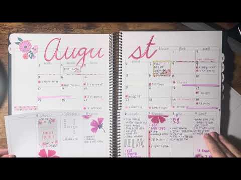 Undated Laurel Denise Large Scout Flip Through || July thru November 