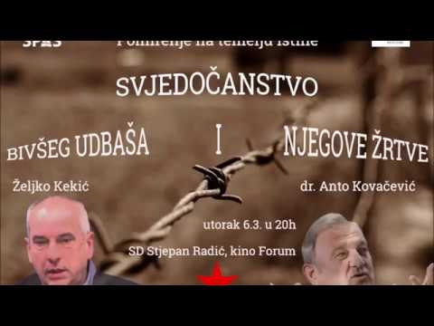 Svjedočanstvo bivšeg udbaša i njegove žrtve