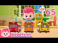 Ten Little Buses EP65 Number Song For Kids Bebefinn Sing Along2 Nursery Rhymes