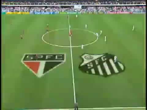 Santos 3 x 4 São Paulo - Campeonato Brasileiro 2009 (31ª Rodada) [PARTE 1/2]