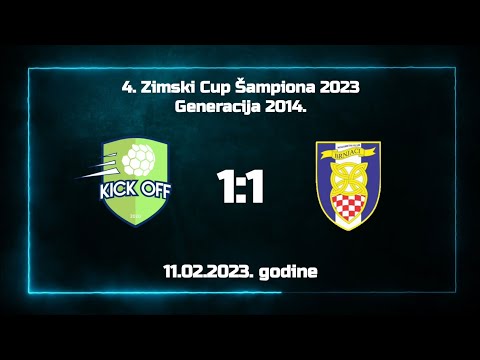 ŠF Kick Off - NK Brnjaci 1:1 (4. Zimski Cup Šampiona 2023) - Generacija 2014.