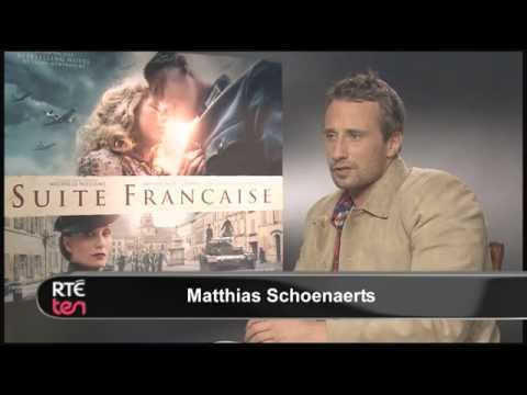 Watch! TEN talks to Suite Française star Matthias Schoenaerts