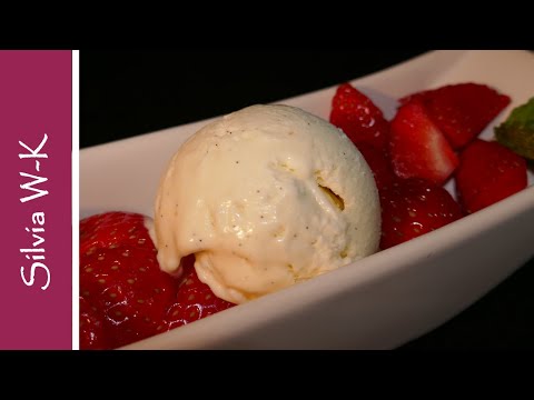 Vanilleeis / ohne Eismaschine / nur 3 Zutaten / ohne Ei / cremig