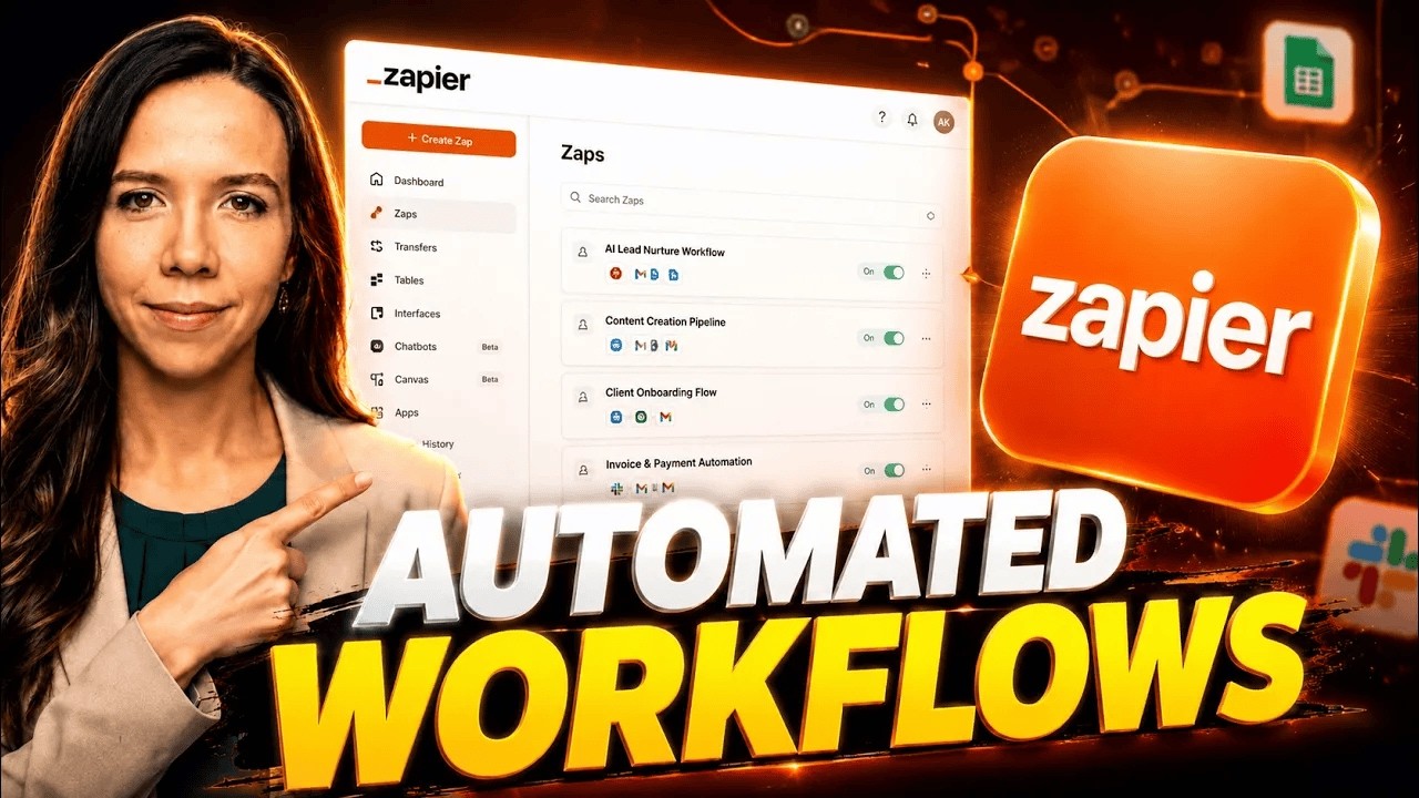Zapier AI vs Claude：第一人称生产力对决——哪个工具真正节省时间？ - 视频截图