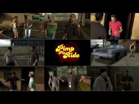 MTV'S Pimp My Ride Video Game - ALL CUTSCENES