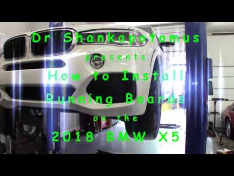 How to Install Running Boards on the 2018 BMW X5