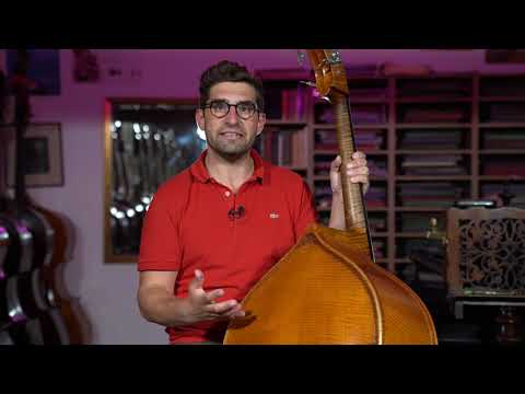 *SOLD* E M Pöllmann Double Bass: Discussion with George Martin *SOLD*