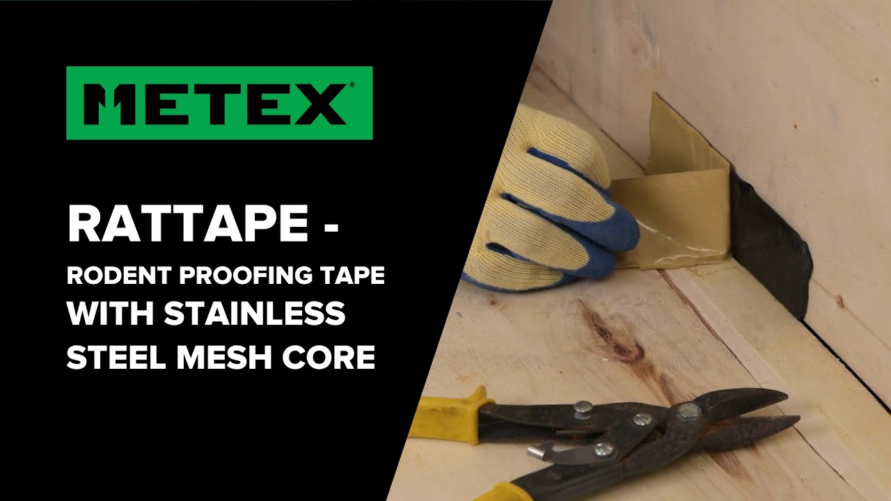 Gnagertett tape fra Metex - 5 meter