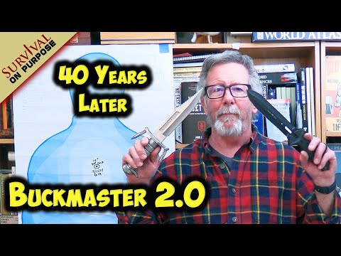 Rare Buckmaster 2.0 Combat Diver Pro - 40 Years After The Buckmaster 184