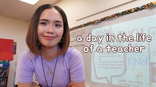 a day in the life of a teacher | filipino teacher in america