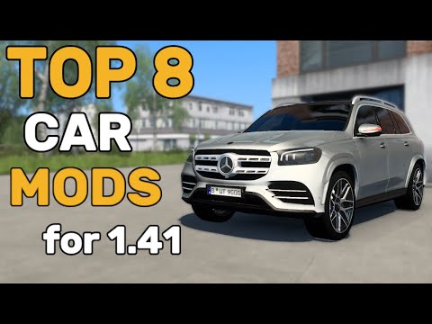 ETS2 | TOP 8 CAR MODS for 1.41 | Euro Truck Simulator 2 Mods