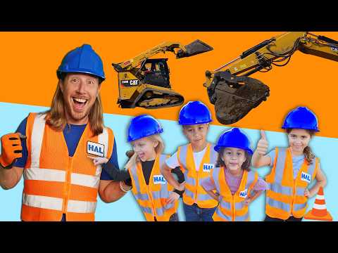 🏗️ Handyman Hal’s Awesome Construction Vehicle Adventure | Excavators, Dump Trucks & Bulldozers