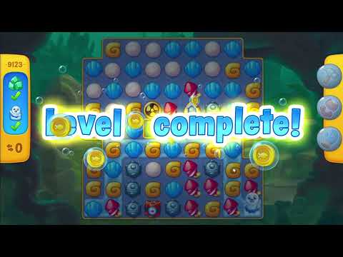 FISHDOM:  Level 9123  No boosters.