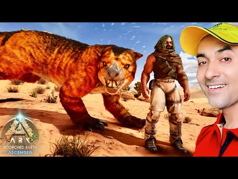 MY NEW BEAUTIFUL MUTATED THYLACOLEO IS A BEAST! ARK SCORCHED EARTH