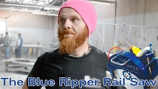 preview picture of video 'Blue Ripper Rail Saw Customer Testimonial - Braxton-Bragg'