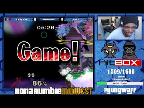 Rona Rumble: Midwest 1 | Loser's Finals | Kuyashi (Marth) vs n0ne (C.Falcon)