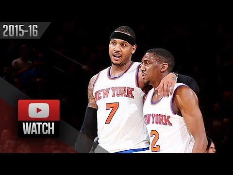 Carmelo Anthony Full Highlights vs 76ers (2016.01.18) - 19 Pts, 7 Reb, 7 Ast, CLUTCH!