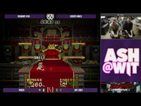 Pooch (Samus) vs WIT | ORLY (Falcon) - ASH@WIT #105 PM Loser's Finals