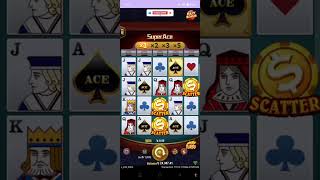 Super Ace Jili Slot Gameplay | 1k থেকে 55k Big Win | super ace Scatter big win