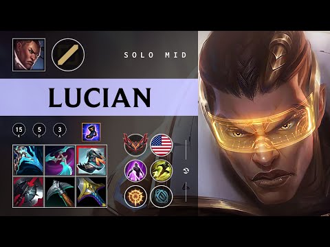 Lucian Mid vs Vel'Koz - NA Grandmaster Patch 26.01