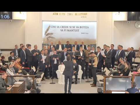 The reunited male choir - When I look at the great work (Marriage of Vasilică and Daniela)