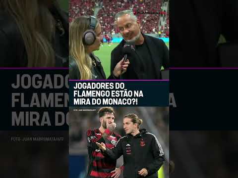 FILIPE LUÍS TÁ OLHO NOS JOGADORES DO MENGÃO?! 👀🤔 #shorts
