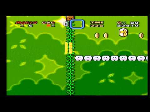 Arduino SNES - Super Mario World - Mario as Two Yellow Vertical Lines - Level 2