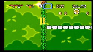 Arduino SNES - Super Mario World - Mario as Two Yellow Vertical Lines - Level 2