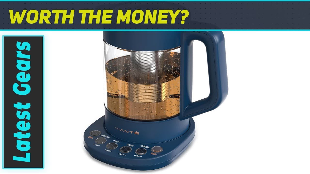 Vianté Hot Tea Maker Electric Glass Kettle: Elevating Your Brewing Experience to Art