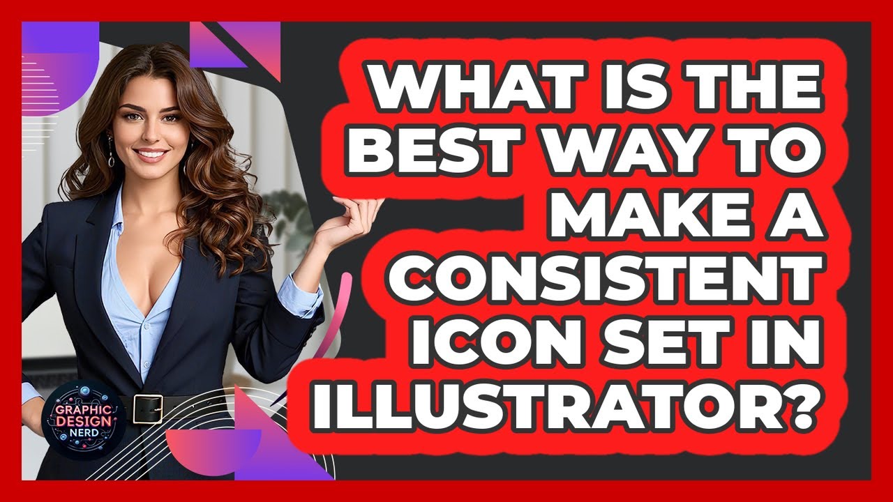 What Is The Best Way To Make A Consistent Icon Set In Illustrator? - Graphic Design Nerd