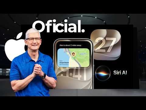 iOS 27 Presentación oficial 🔥 Apple lanza NOVEDADES muy IMPORTANTES para iPhone