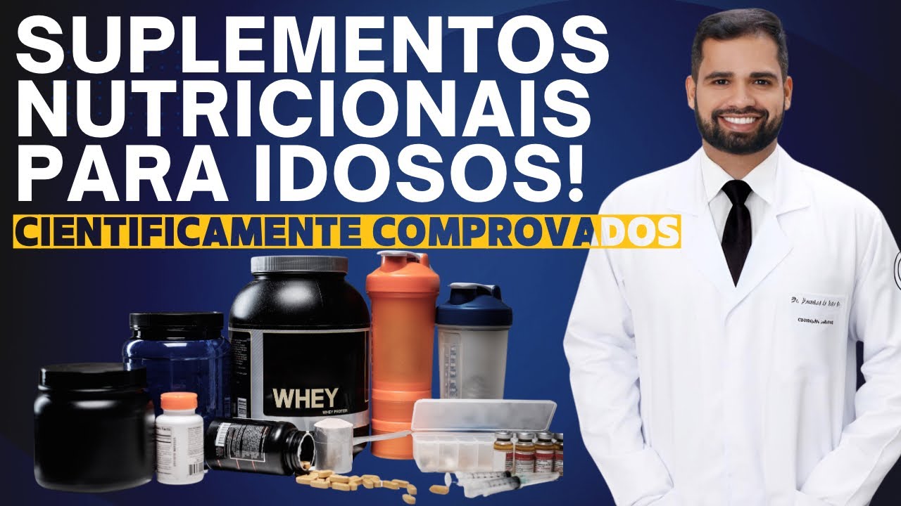 Suplementos com benefícios científicamente comprovados para idosos. #suplementos #idosossaudaveis