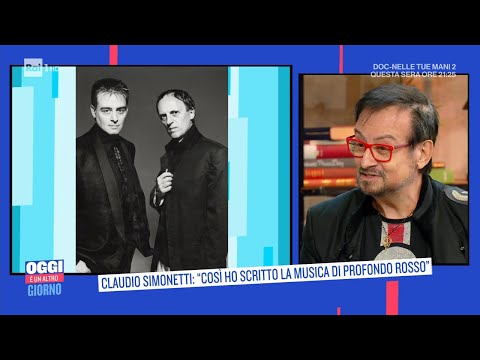 Claudio Simonetti: "Così ho scritto la musica di Profondo Rosso" - Oggi è un altro giorno 17/02/2022