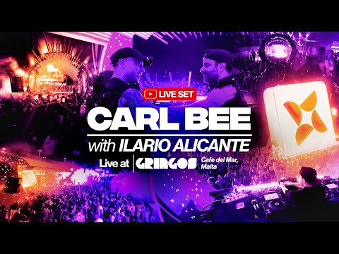 CARL BEE Live at GRINGOS, Cafe Del Mar, Malta with Ilario Alicante